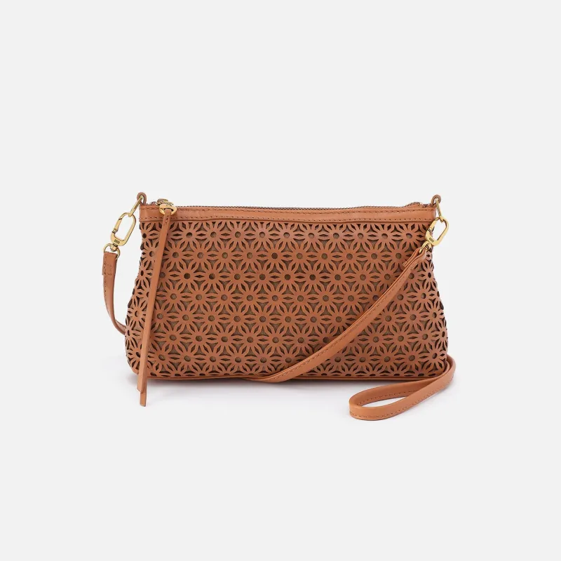 Darcy Crossbody in Sun-Perf Leather - Canyon Petal made by HOBO