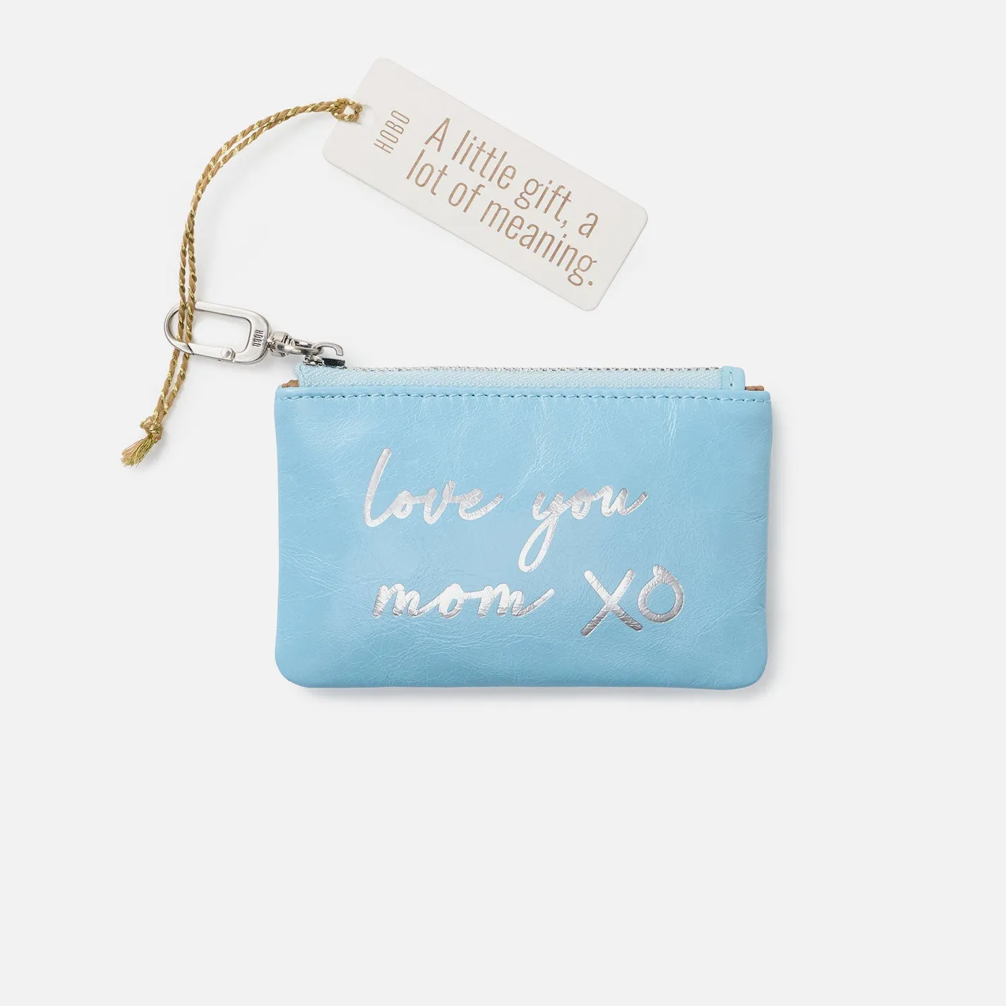 Sentiment Pouch In Polished Leather - Stratosphere Love You sold by HOBO