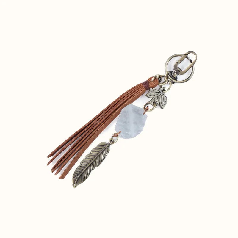 Bird Crystal Keychain In - Multi made by HOBO