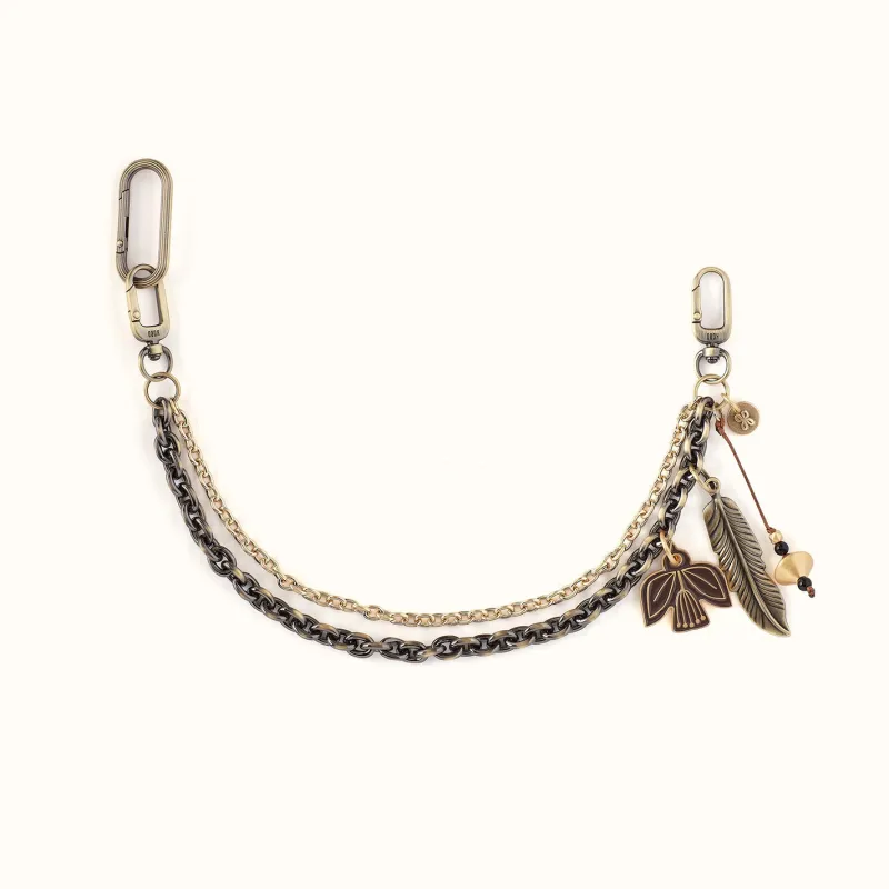 Dove Feather Metal Swag In - Multi made by HOBO