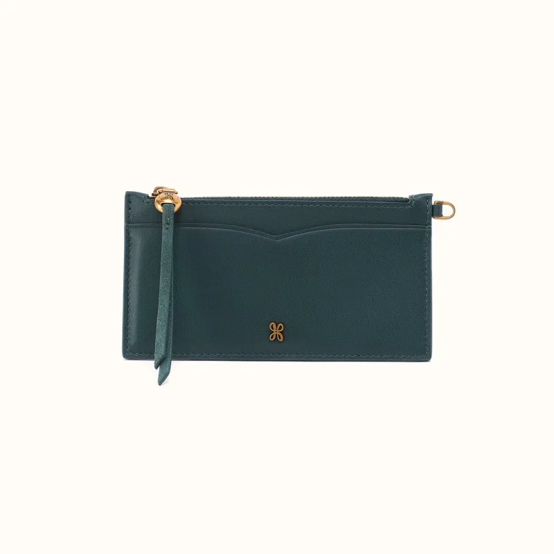 Carte Card Travel Case In Suede Leather - Pine Needle made by HOBO