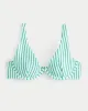 Scrunch-Ribbed High Apex Underwire Bikini Top sold by Hollister
