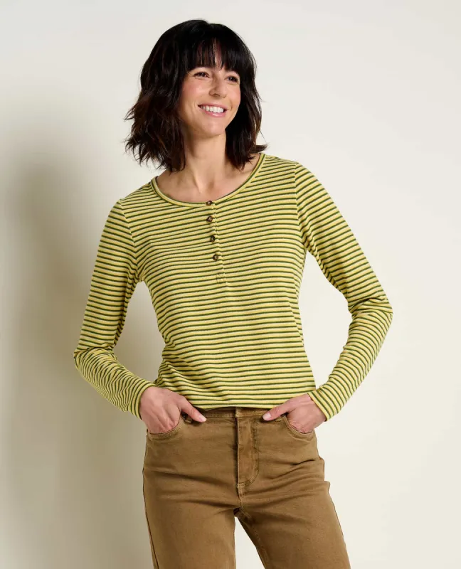 Piru Long Sleeve Henley made by TOAD&CO