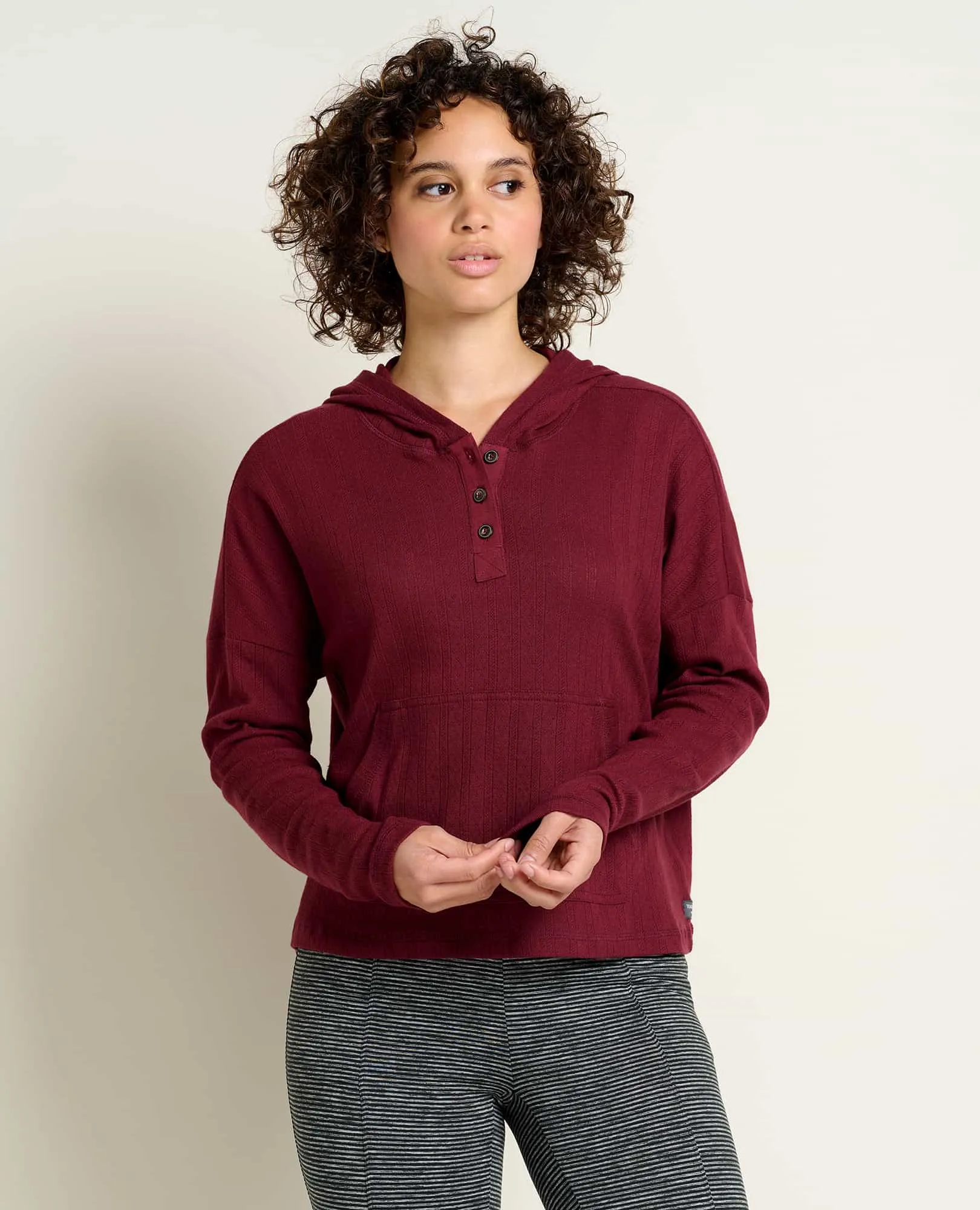 Foothill Pointelle Hoodie sold by TOAD&CO product image thumbnail 4