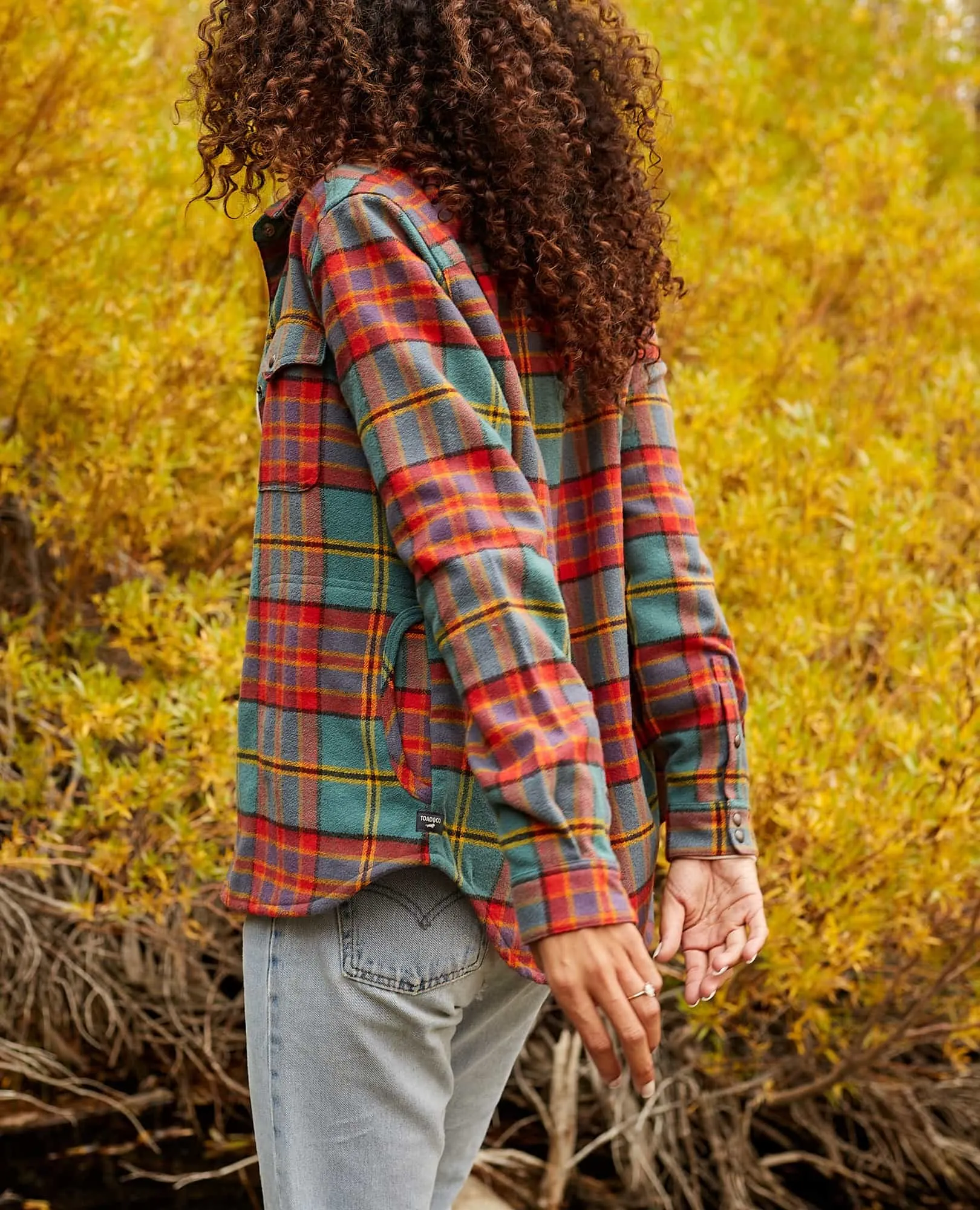 Folk Yeah Shirt Jacket sold by TOAD&CO product image thumbnail 4