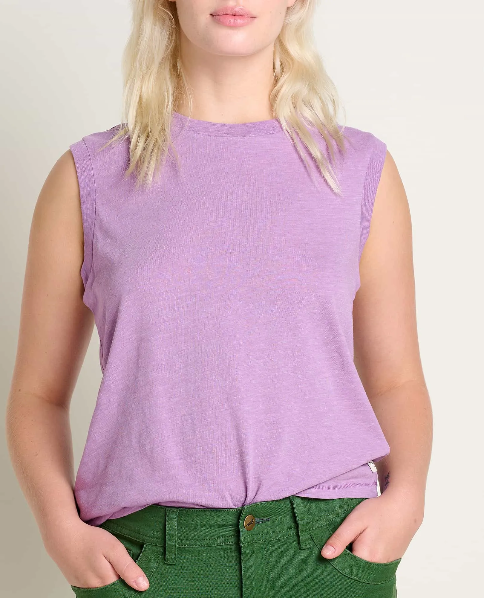 Boundless Jersey Tank sold by TOAD&CO product image thumbnail 3