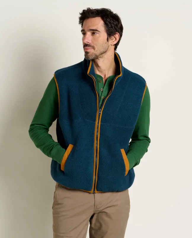 Men's Campo Fleece Vest made by TOAD&CO