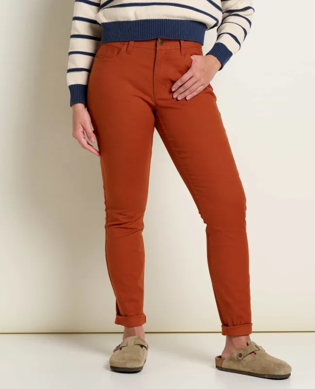 Earthworks 5 Pocket Skinny Pant sold by TOAD&CO
