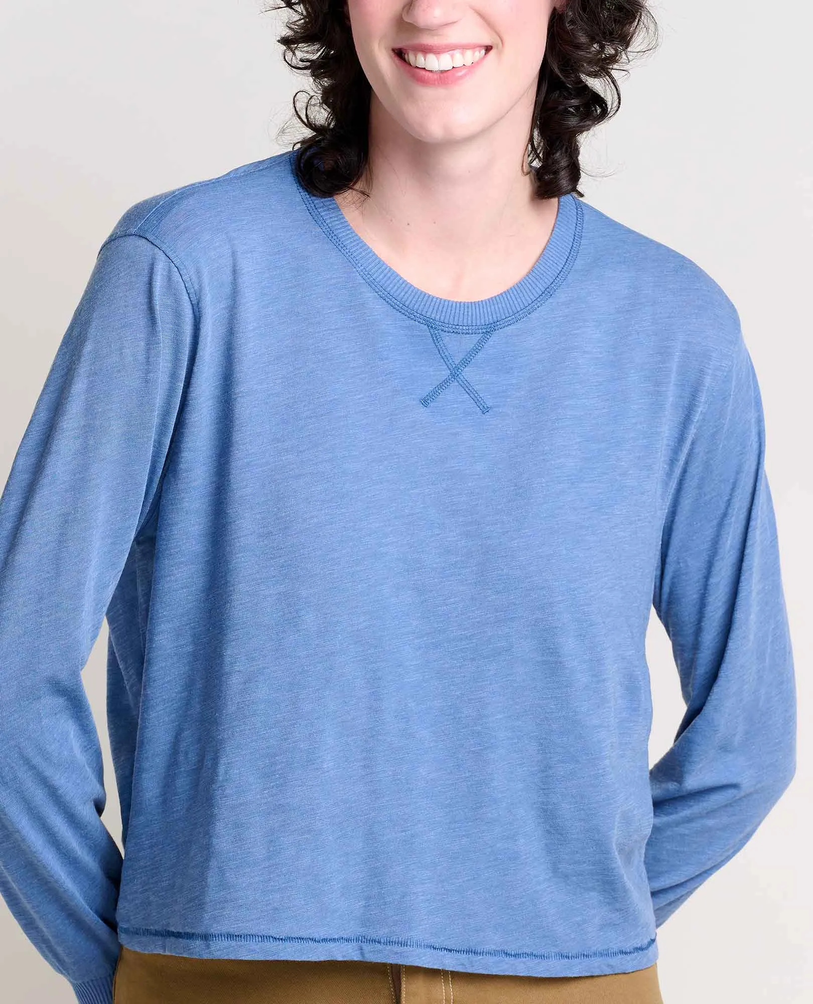 Women's Boundless Jersey Long Sleeve Tee sold by TOAD&CO product image thumbnail 3