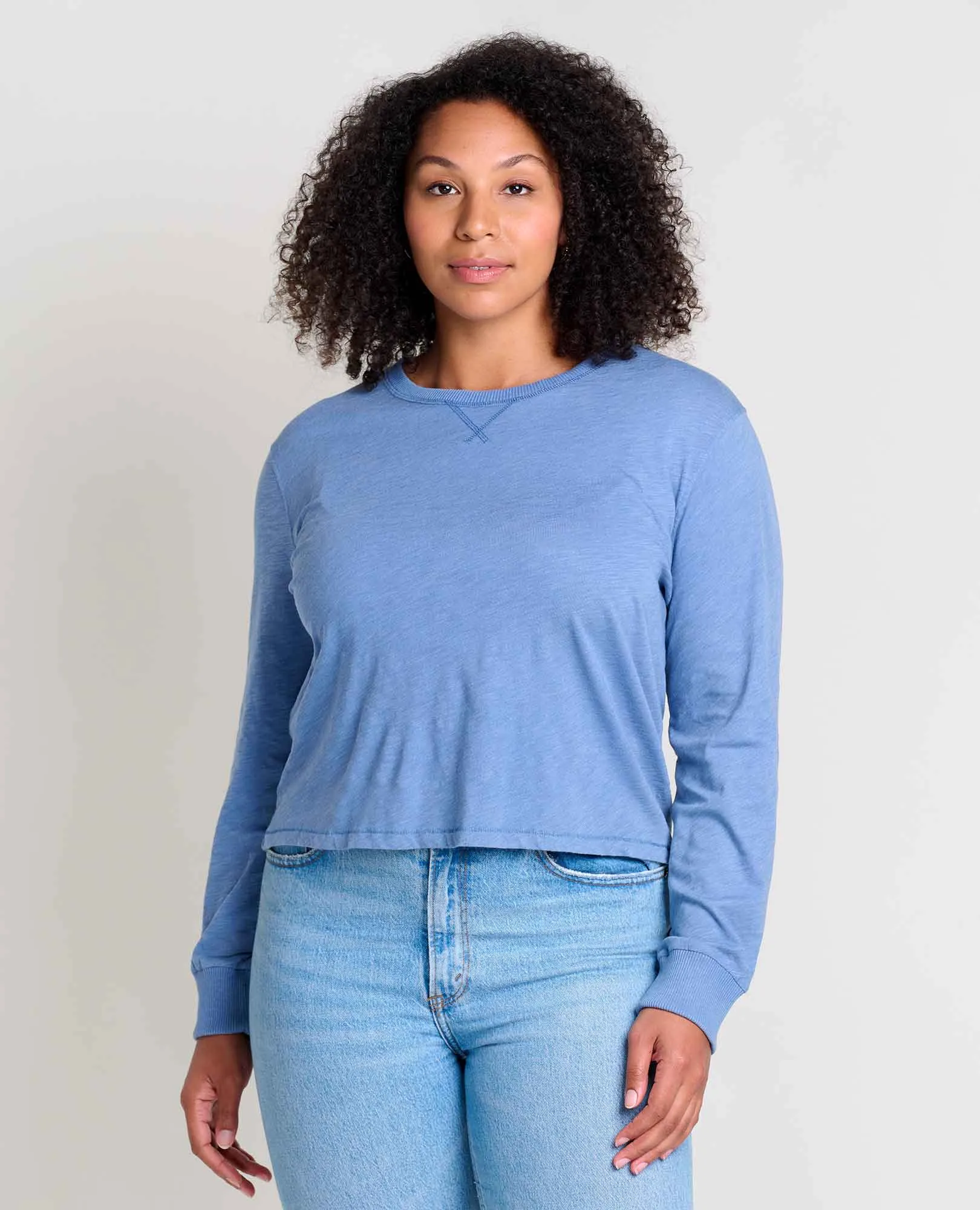 Women's Boundless Jersey Long Sleeve Tee sold by TOAD&CO product image thumbnail 4