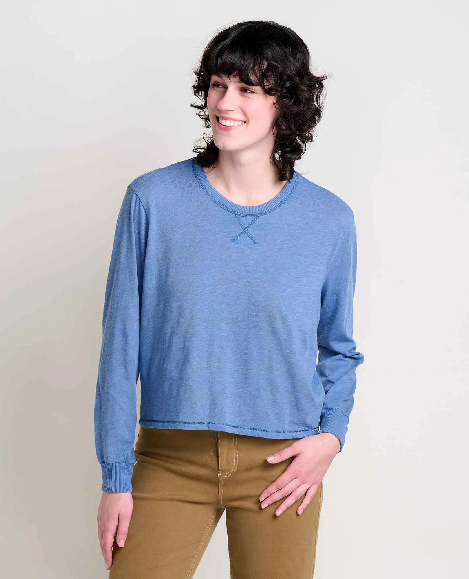 Women's Boundless Jersey Long Sleeve Tee sold by TOAD&CO