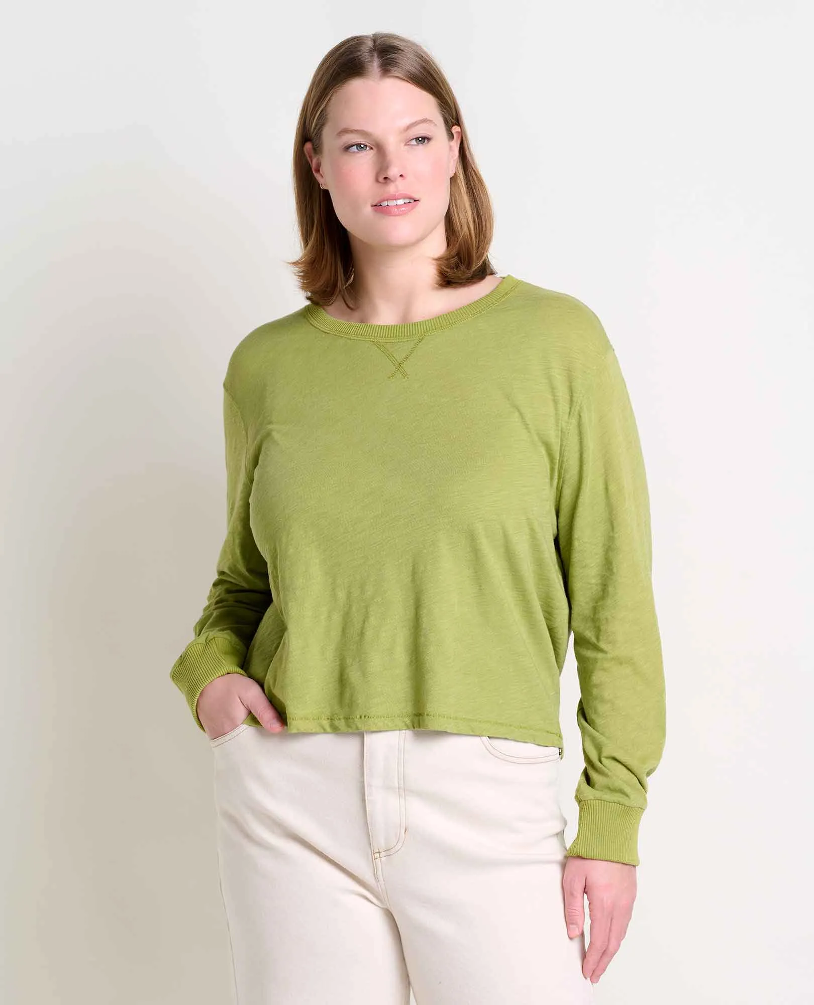 Women's Boundless Jersey Long Sleeve Tee sold by TOAD&CO product image thumbnail 4