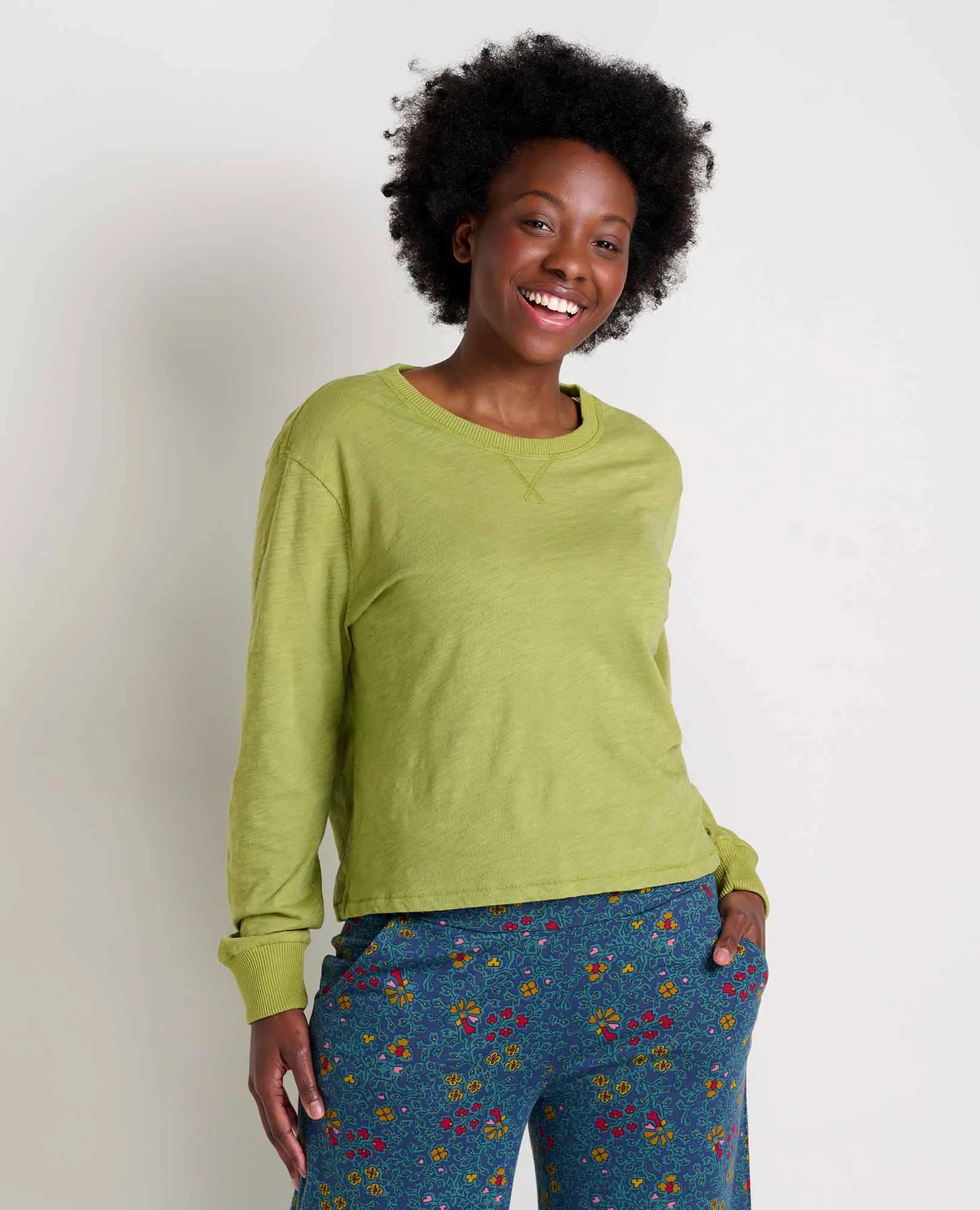 Women's Boundless Jersey Long Sleeve Tee sold by TOAD&CO