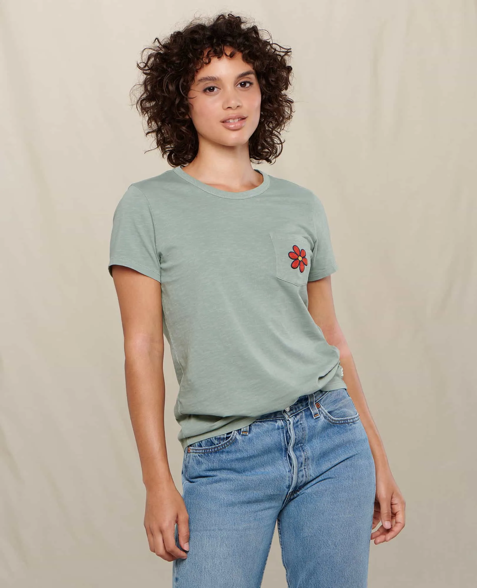 Women's Primo Crew Embroidered sold by TOAD&CO