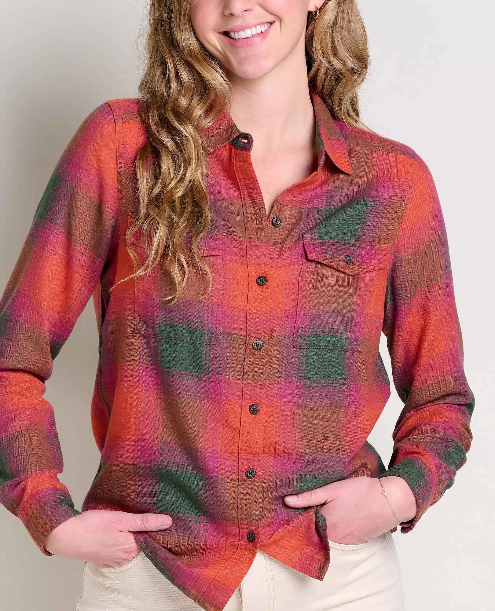 Re-Form Flannel Shirt sold by TOAD&CO product image thumbnail 3