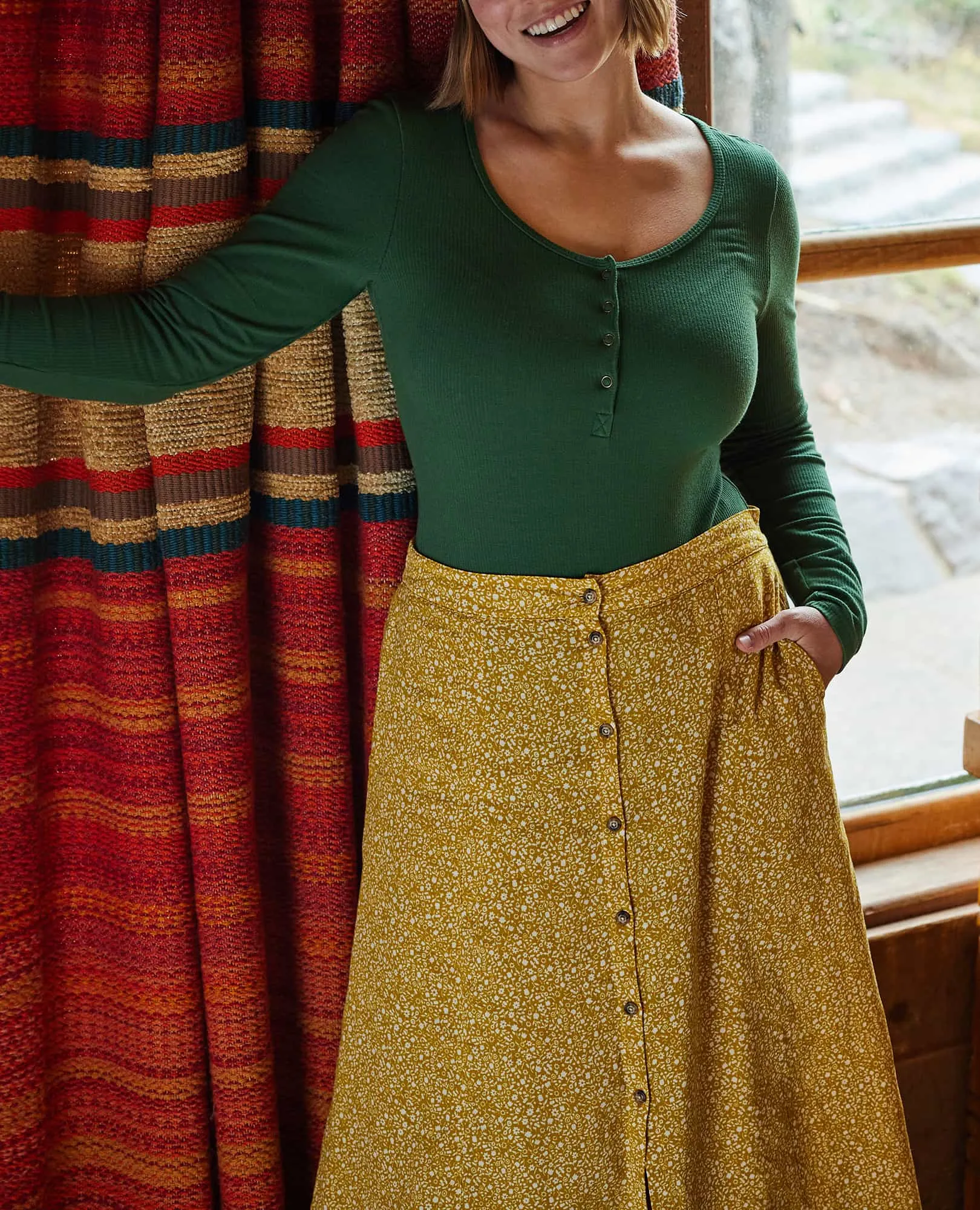 Manzana Pull-On Skirt sold by TOAD&CO product image thumbnail 4