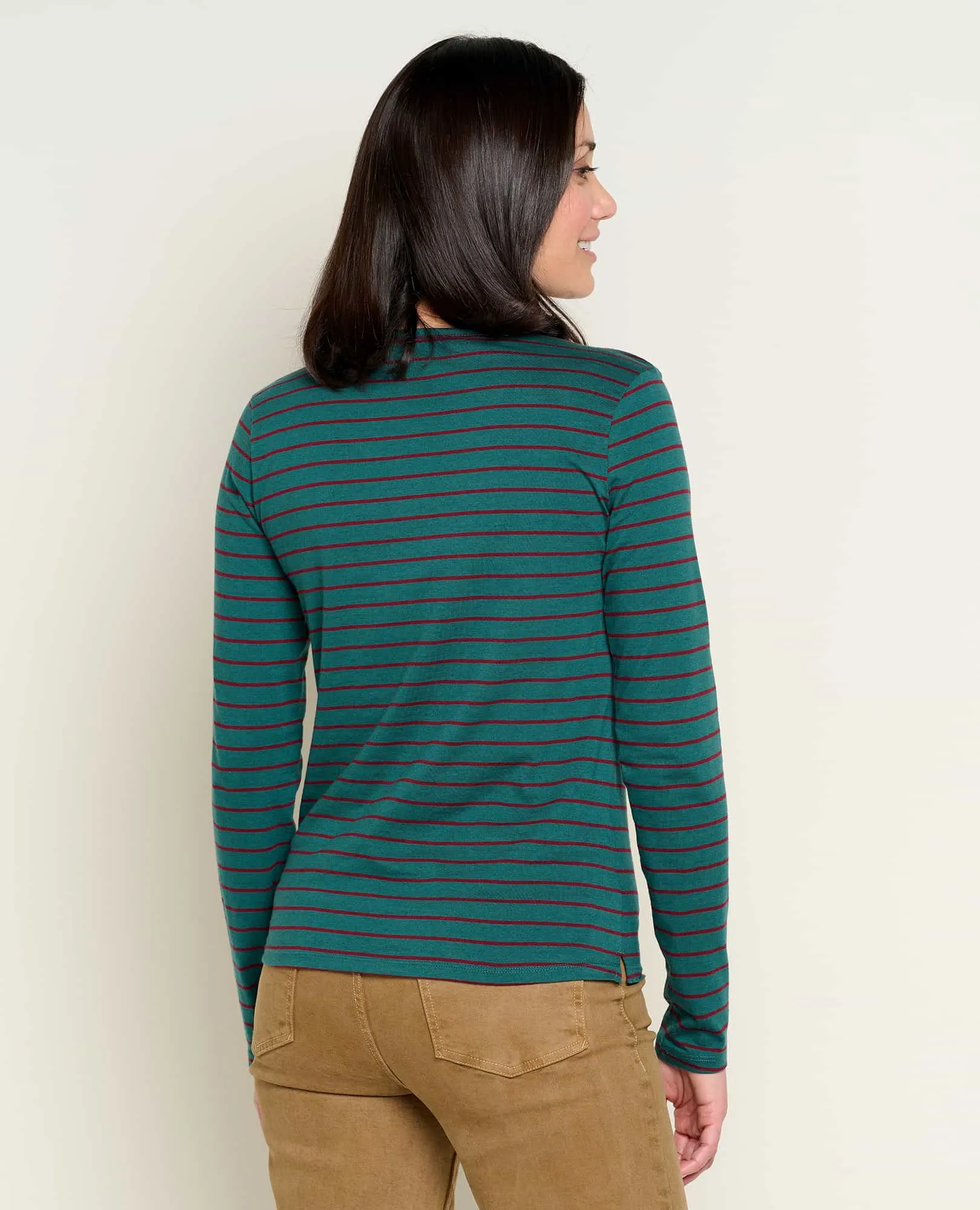 Rose Long Sleeve Tee sold by TOAD&CO product image thumbnail 2