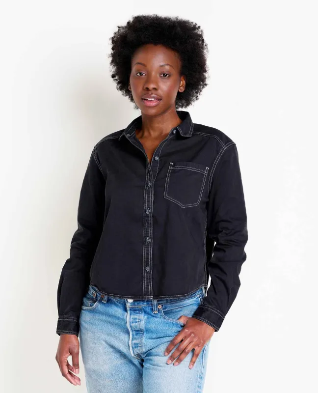 Arroyo Twill Boxy Shirt sold by TOAD&CO