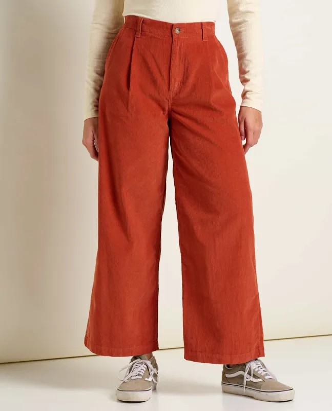 Scouter Cord Pleated Pull On Pant sold by TOAD&CO