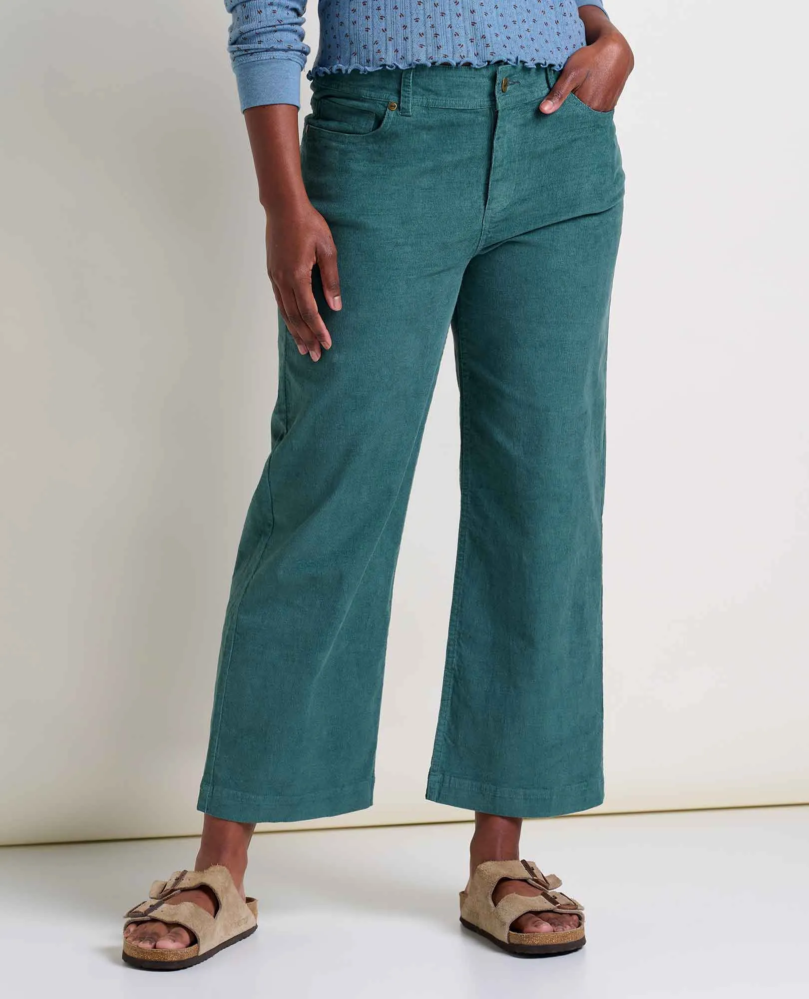 Women's Karuna Cord Wide Leg Pant sold by TOAD&CO