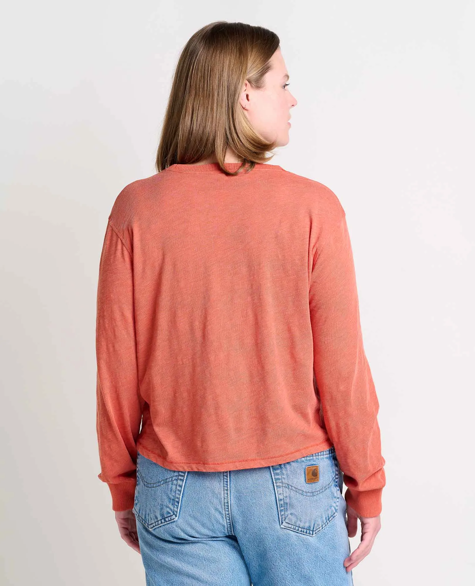 Women's Boundless Jersey Long Sleeve Tee sold by TOAD&CO product image thumbnail 4