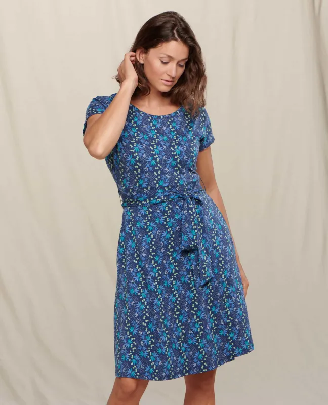Cue Wrap Short Sleeve Dress sold by TOAD&CO