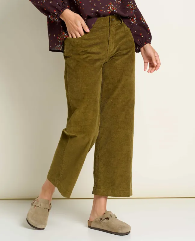 Women's Karuna Cord Wide Leg Pant sold by TOAD&CO