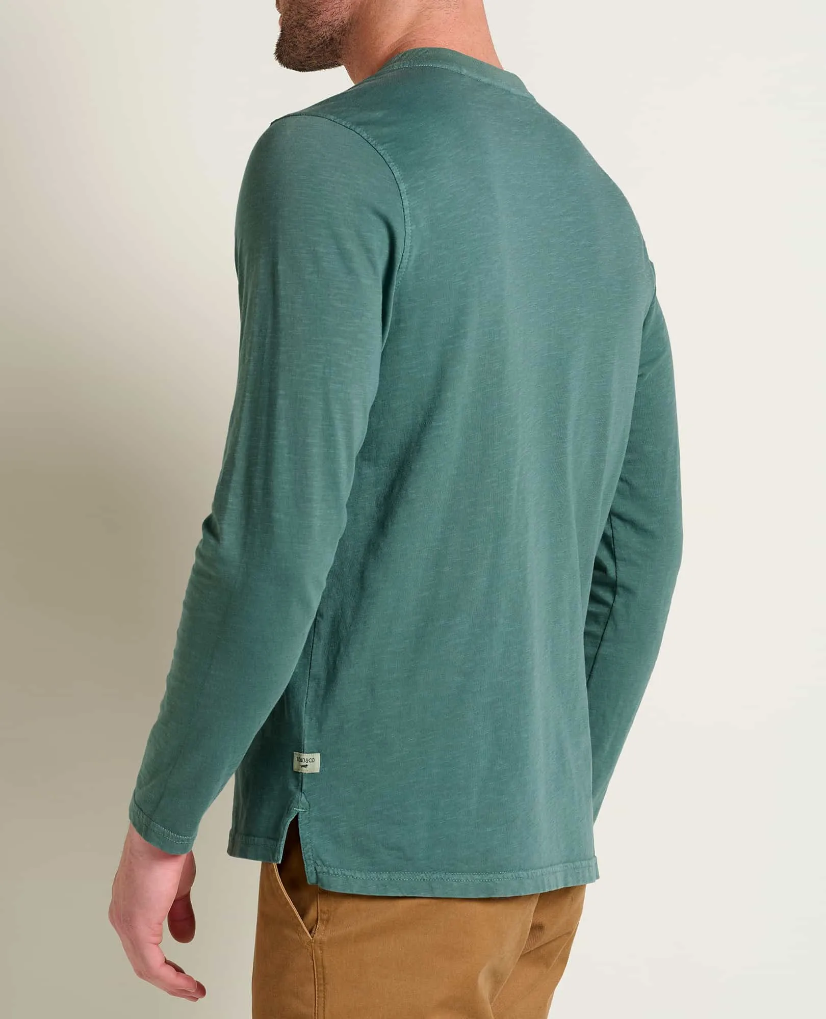 Men's Primo Long Sleeve Henley sold by TOAD&CO product image thumbnail 3