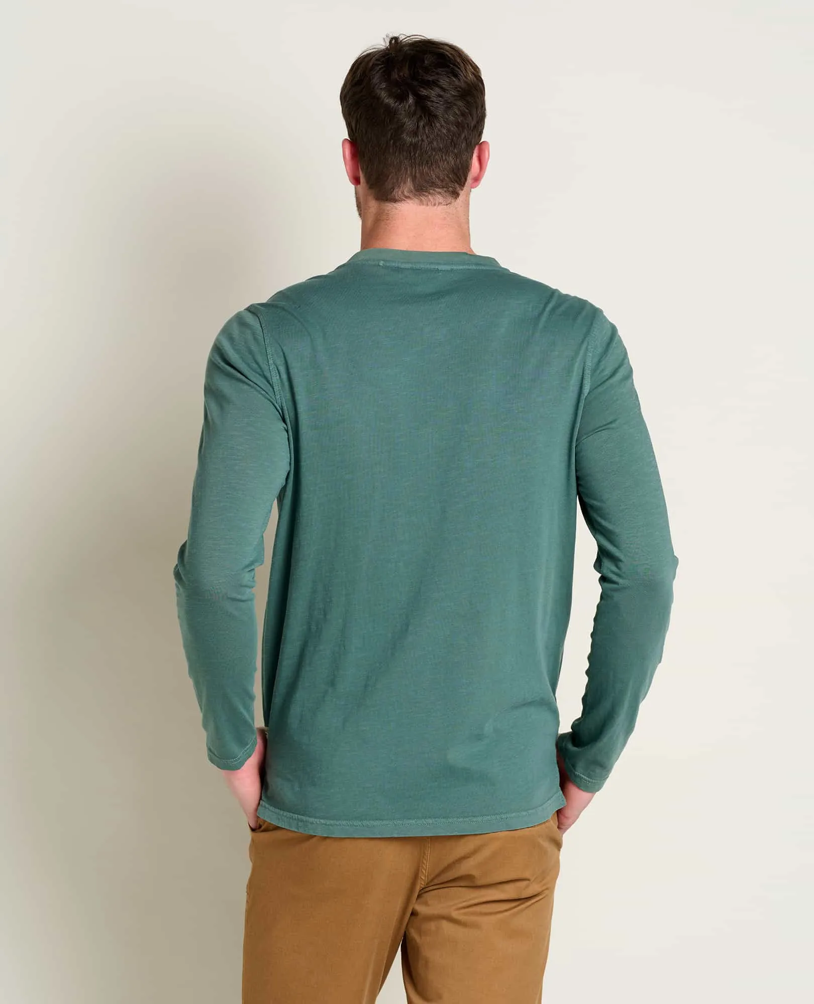 Men's Primo Long Sleeve Henley sold by TOAD&CO product image thumbnail 2