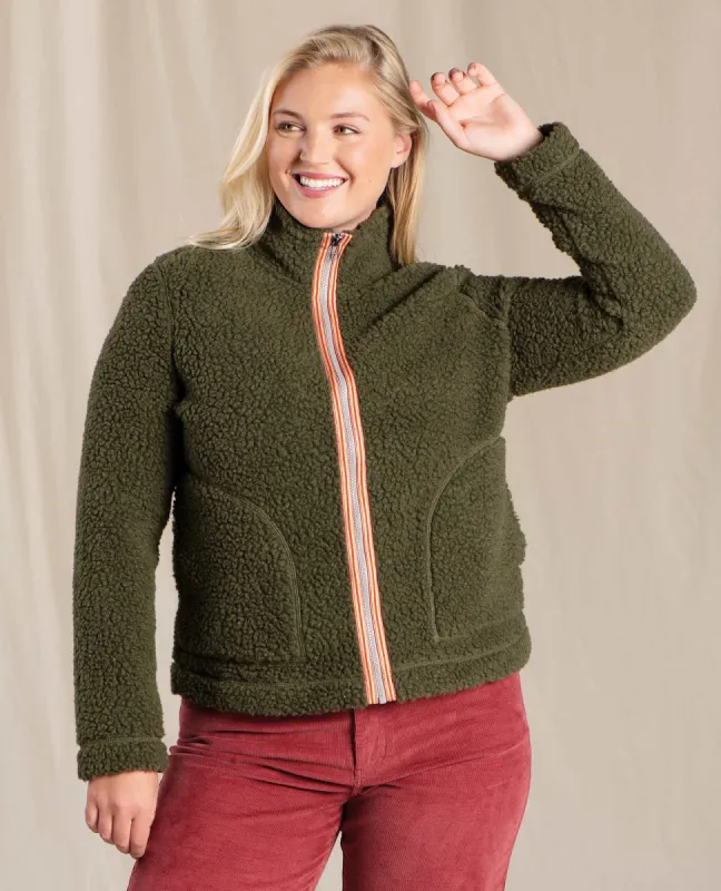 Women's Sespe Sherpa Zip Jacket sold by TOAD&CO