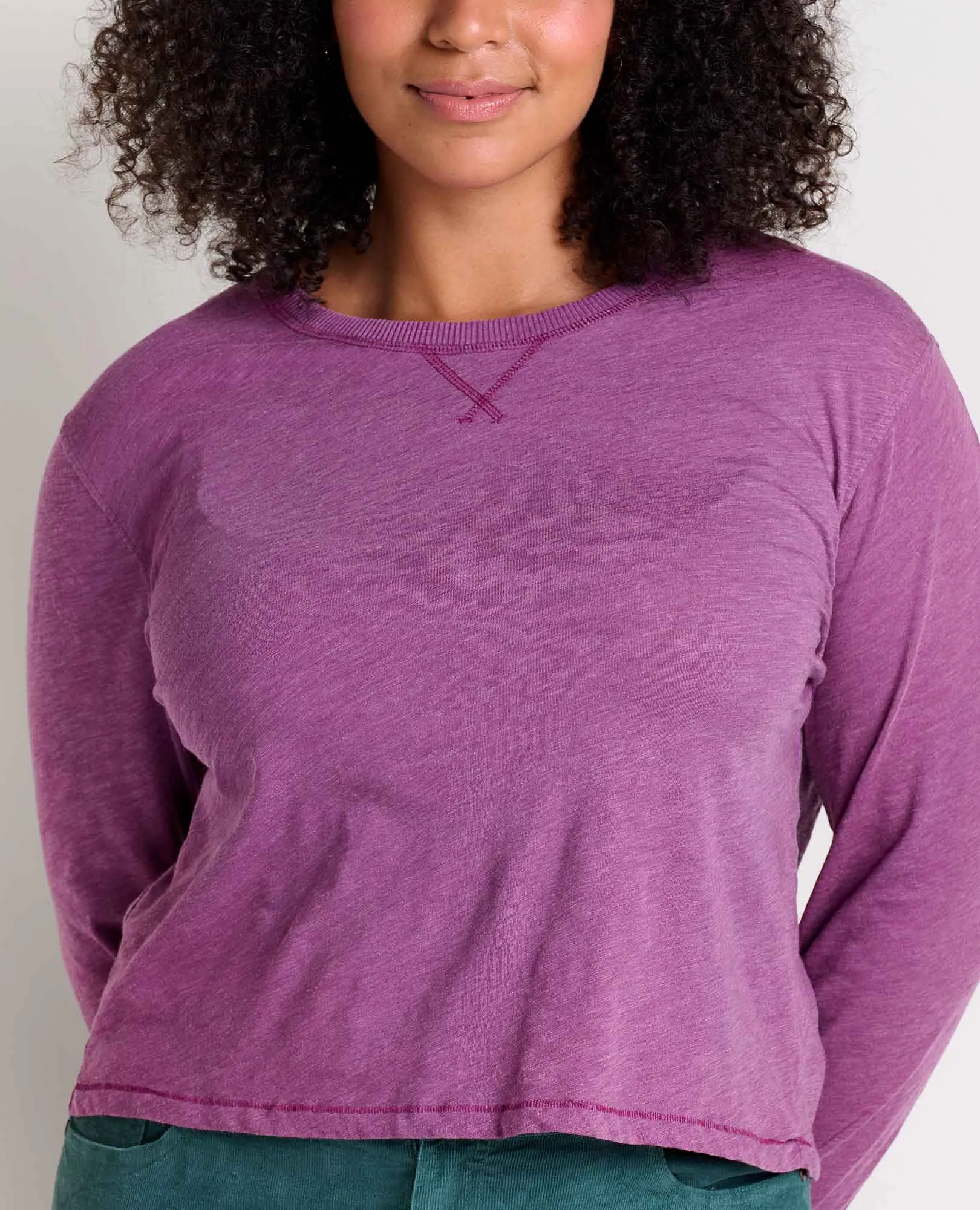 Women's Boundless Jersey Long Sleeve Tee sold by TOAD&CO product image thumbnail 3