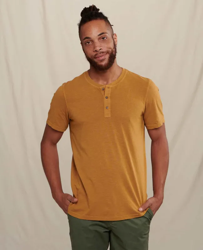 Men's Primo Short Sleeve Henley sold by TOAD&CO