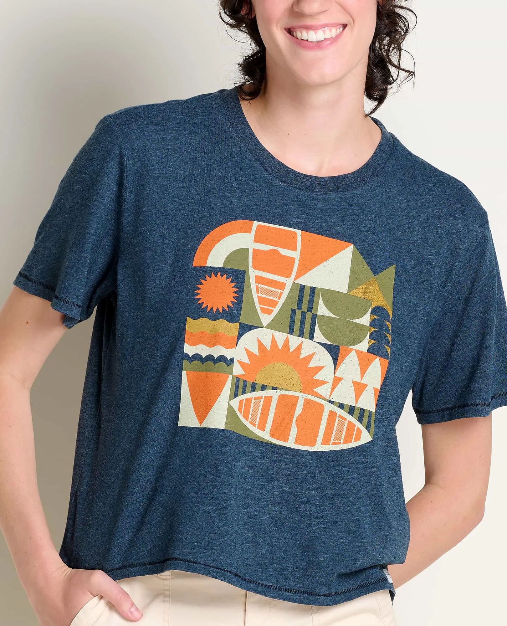 Women's Boundless Jersey Crew sold by TOAD&CO product image thumbnail 3