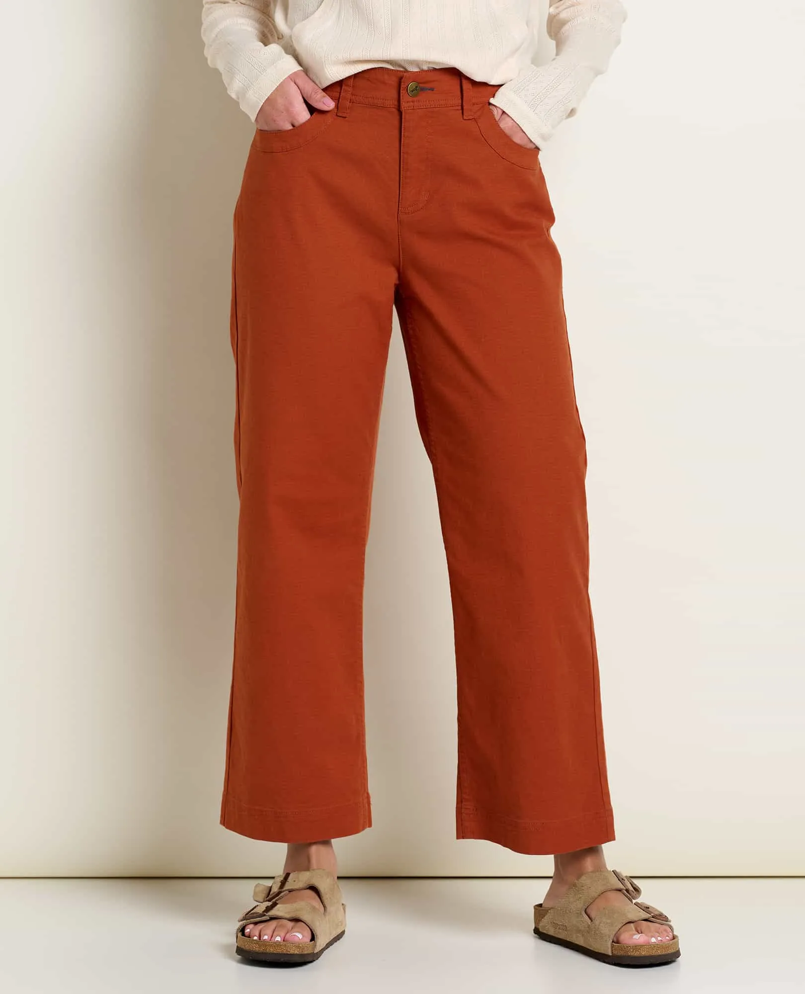 Earthworks Wide Leg Pant sold by TOAD&CO