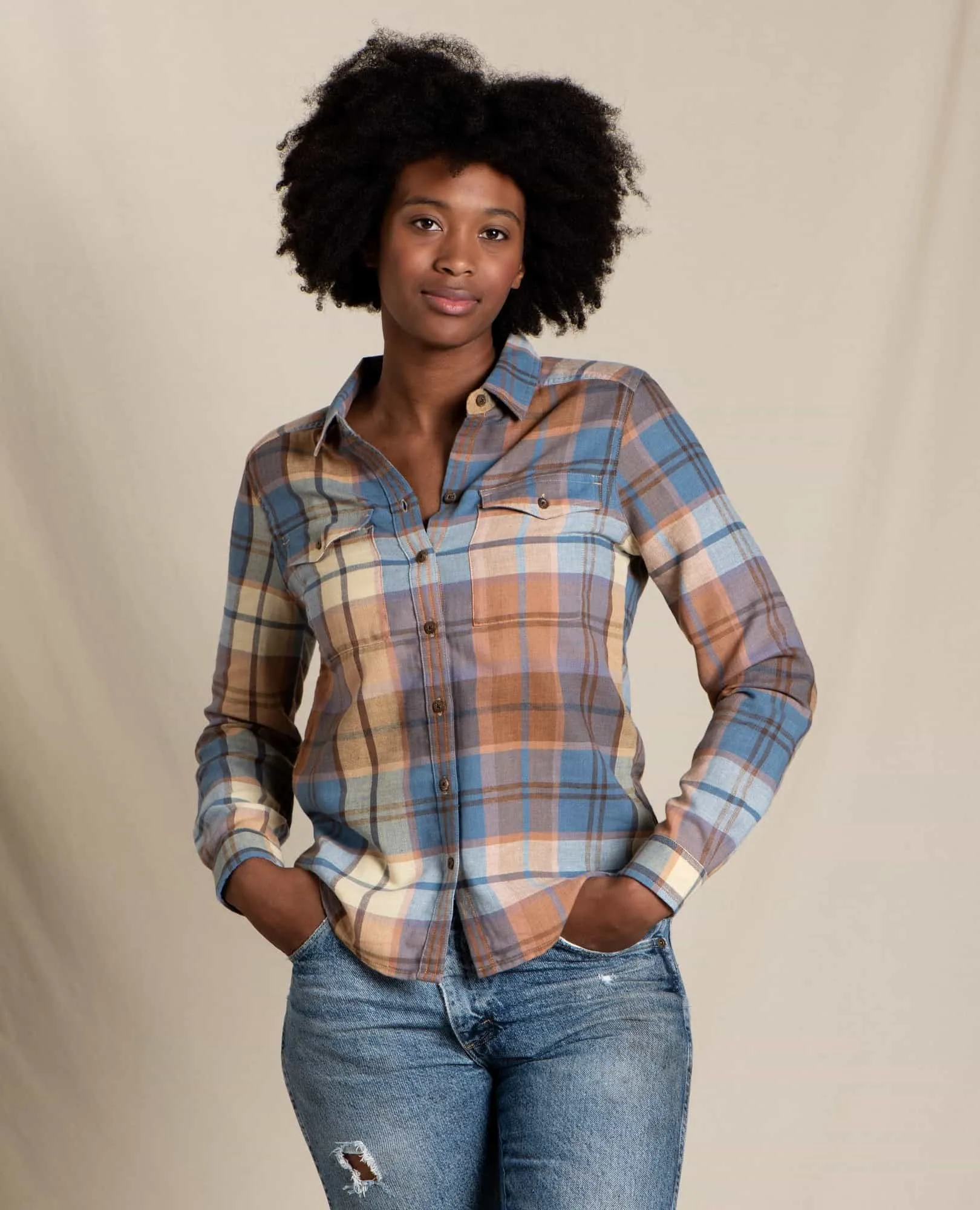 Re-Form Flannel Shirt sold by TOAD&CO