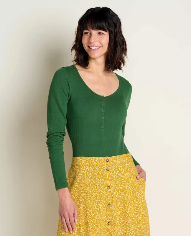 Ponderosa Long Sleeve Bodysuit sold by TOAD&CO