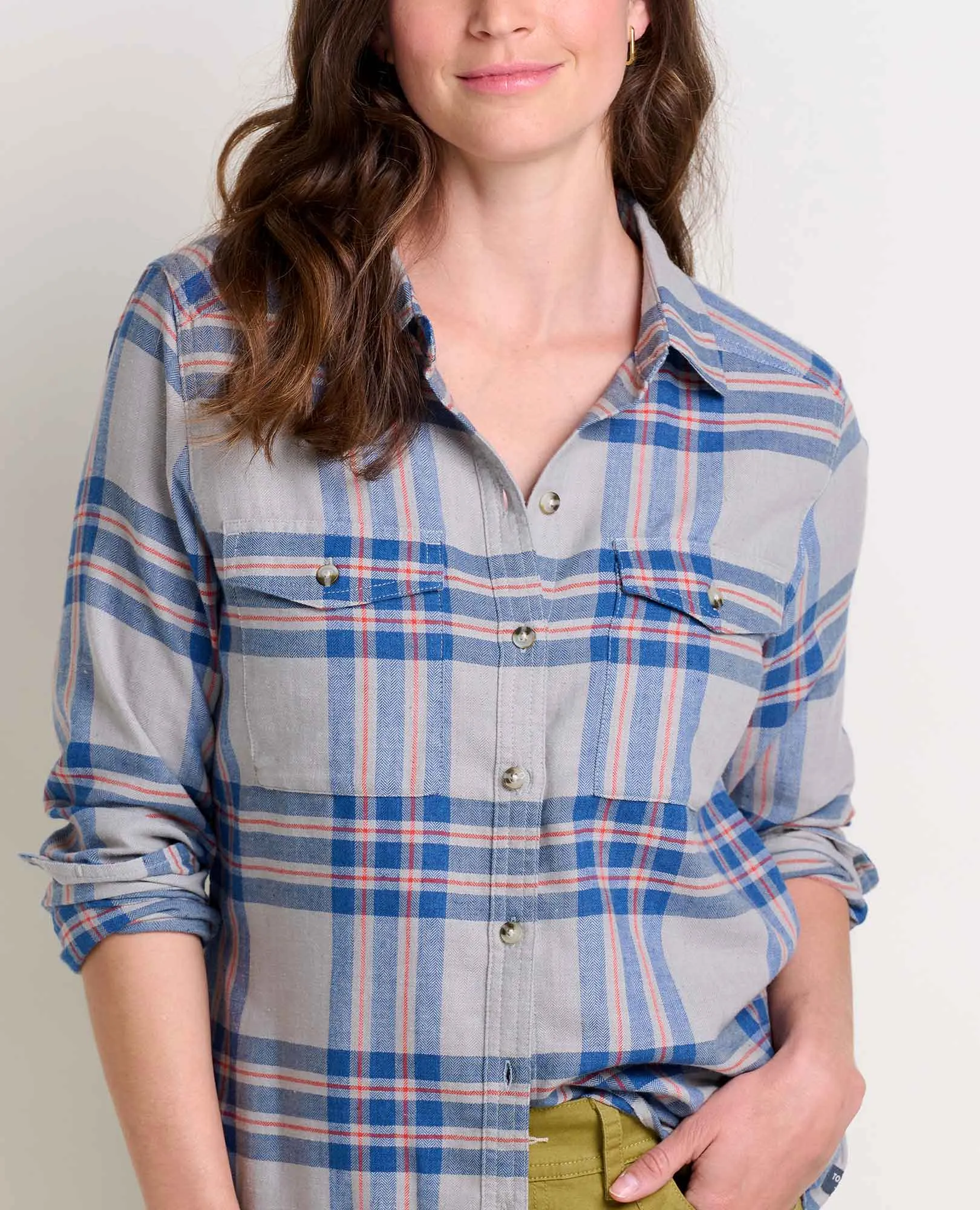 Re-Form Flannel Shirt sold by TOAD&CO product image thumbnail 3