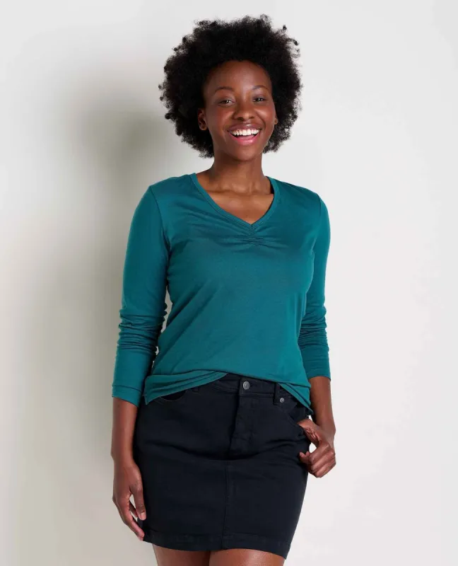 Rose Long Sleeve Tee sold by TOAD&CO