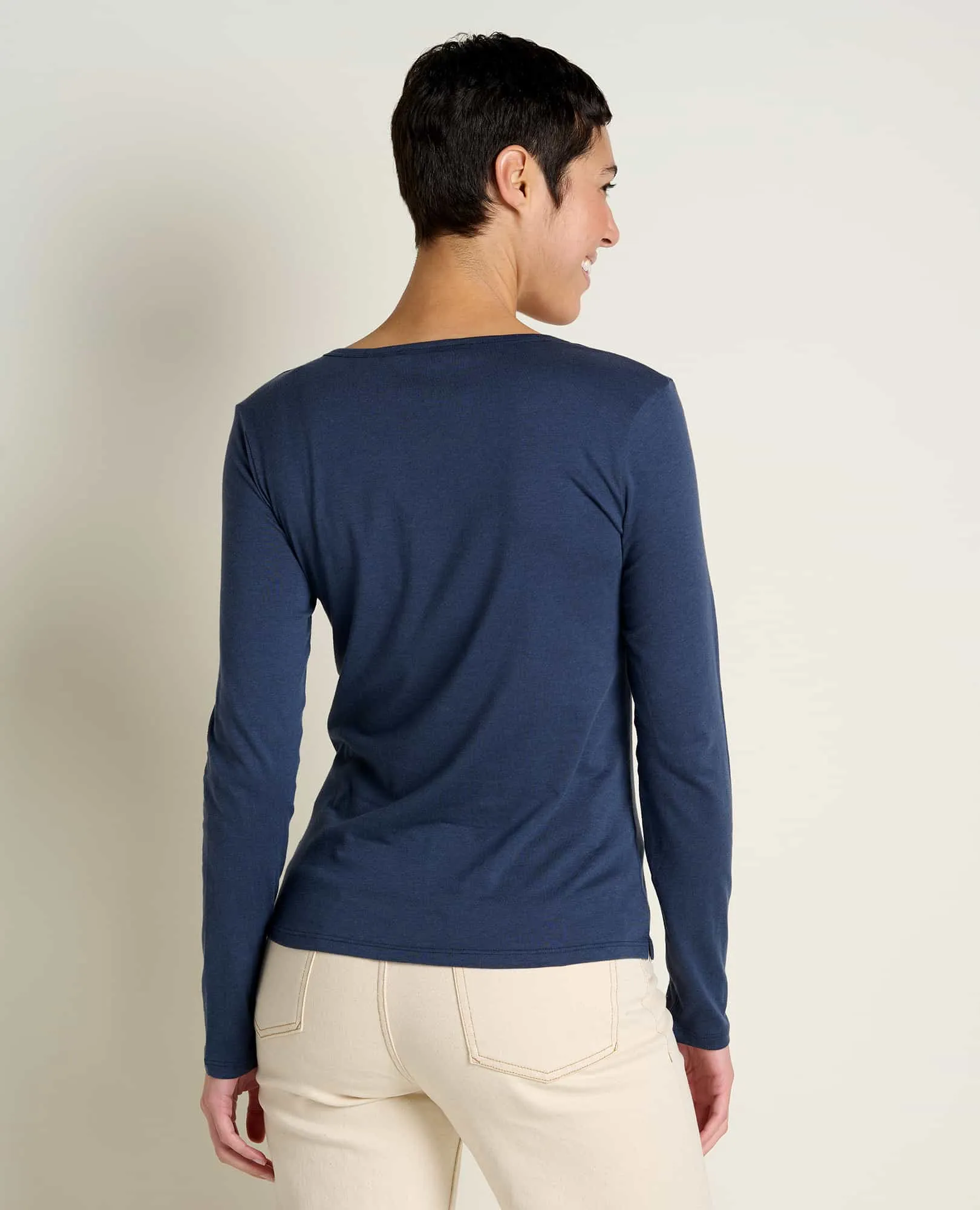 Rose Long Sleeve Tee sold by TOAD&CO product image thumbnail 2