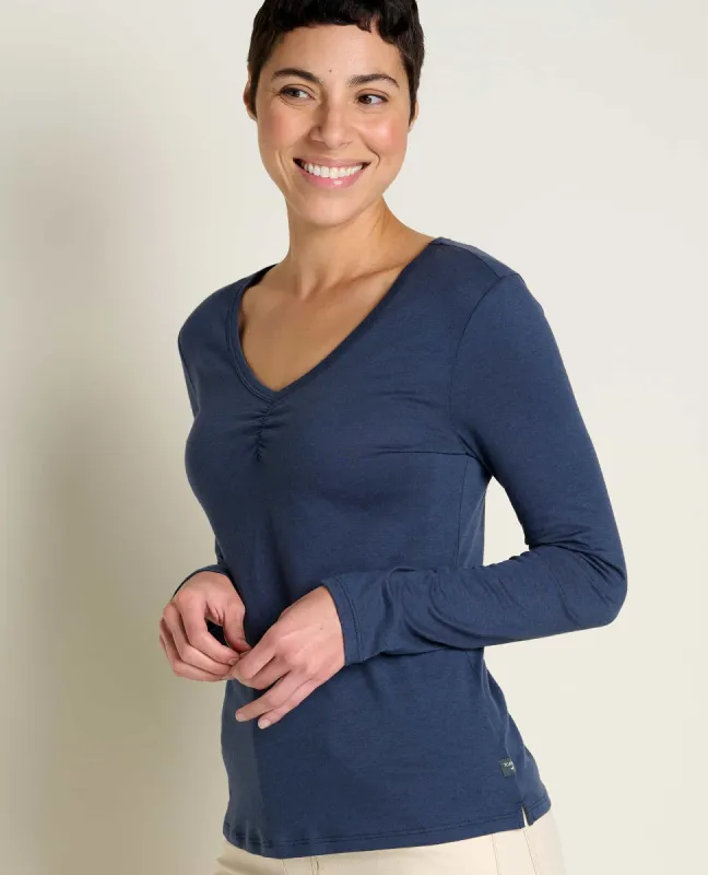 Rose Long Sleeve Tee sold by TOAD&CO