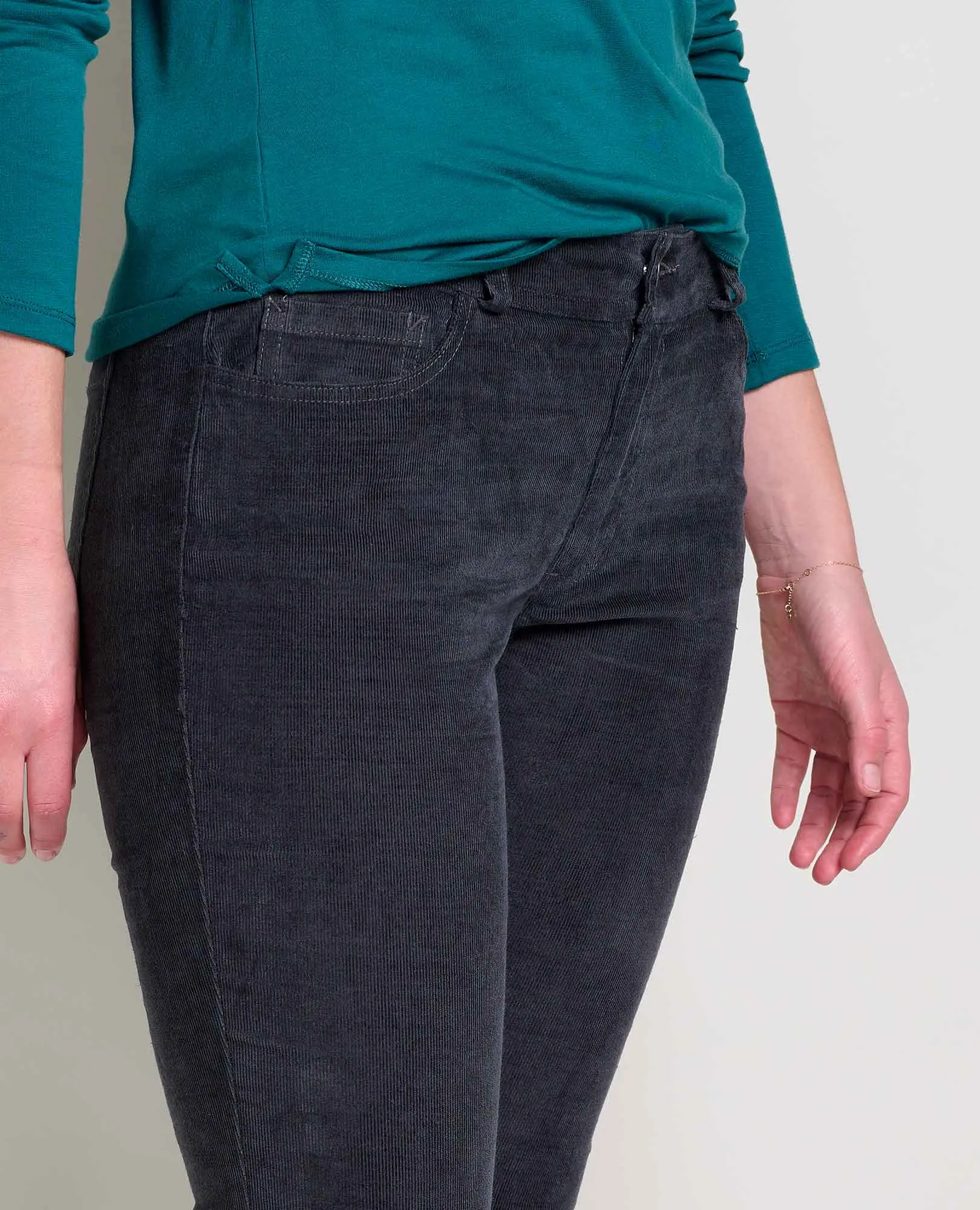 Karuna Cord 5 Pocket Skinny Pant sold by TOAD&CO product image thumbnail 3