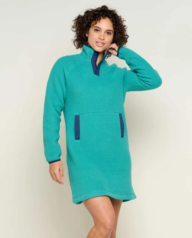 Campo Fleece 1/4 Snap Dress sold by TOAD&CO
