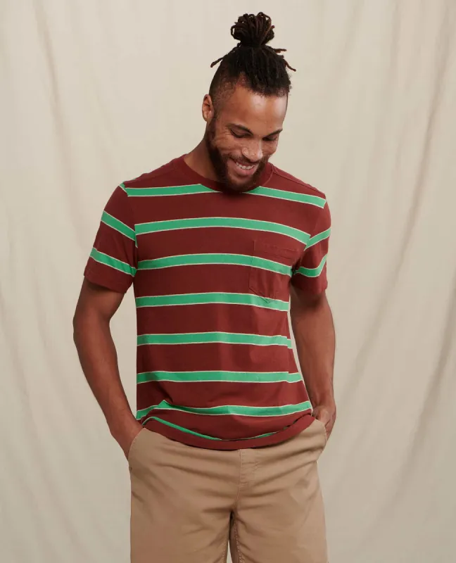 Grom Hemp Short Sleeve Tee made by TOAD&CO