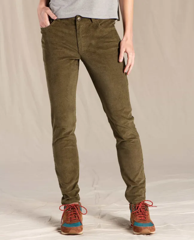 Karuna Cord 5 Pocket Skinny Pant sold by TOAD&CO