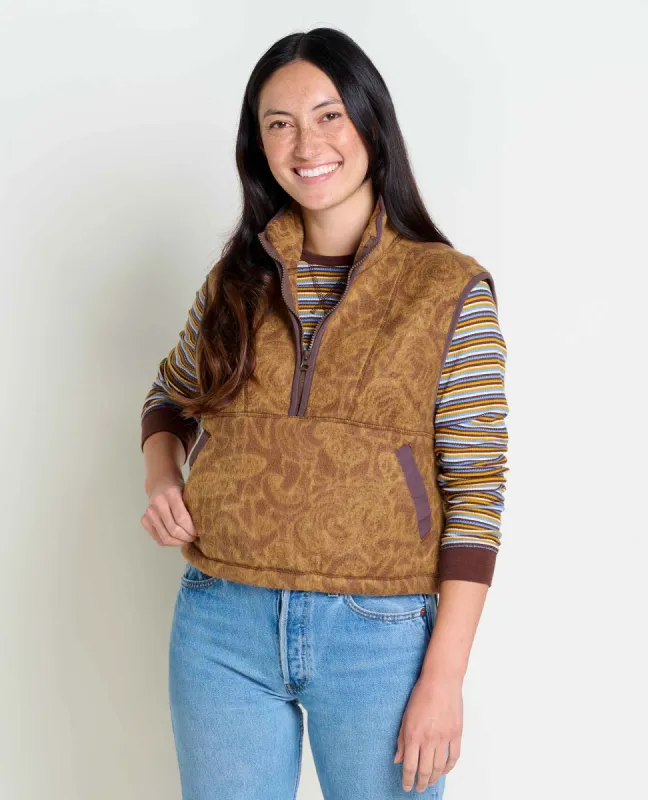 Women's Campo Fleece Vest sold by TOAD&CO