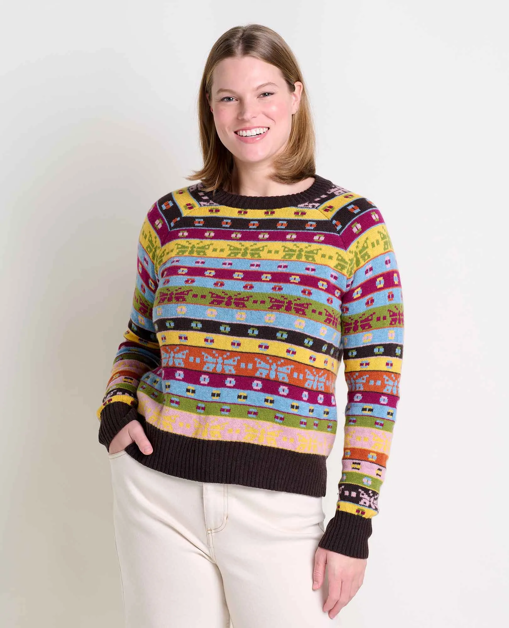 Women's Cazadero Crew Sweater sold by TOAD&CO product image thumbnail 5