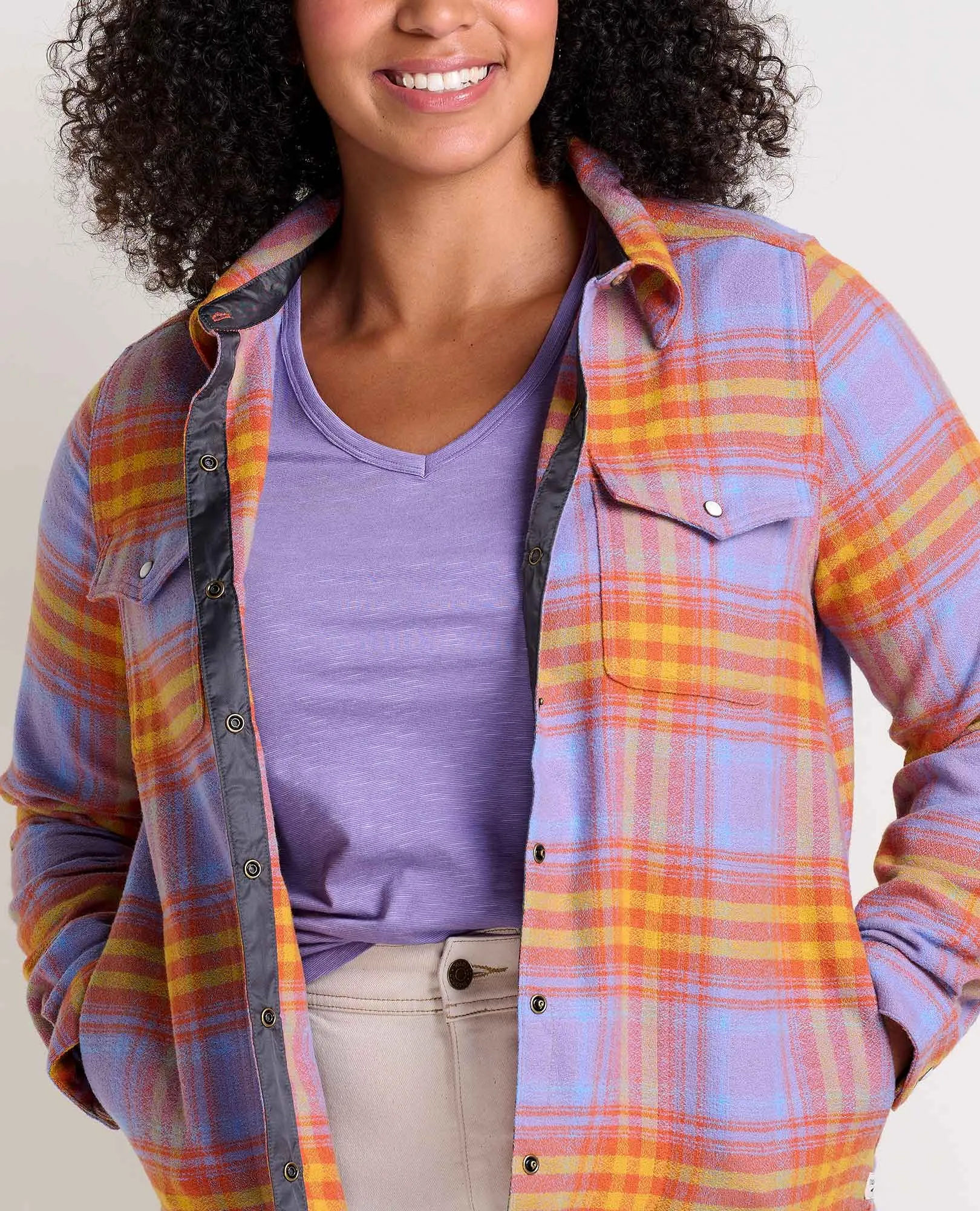 Folk Yeah Shirt Jacket sold by TOAD&CO product image thumbnail 5