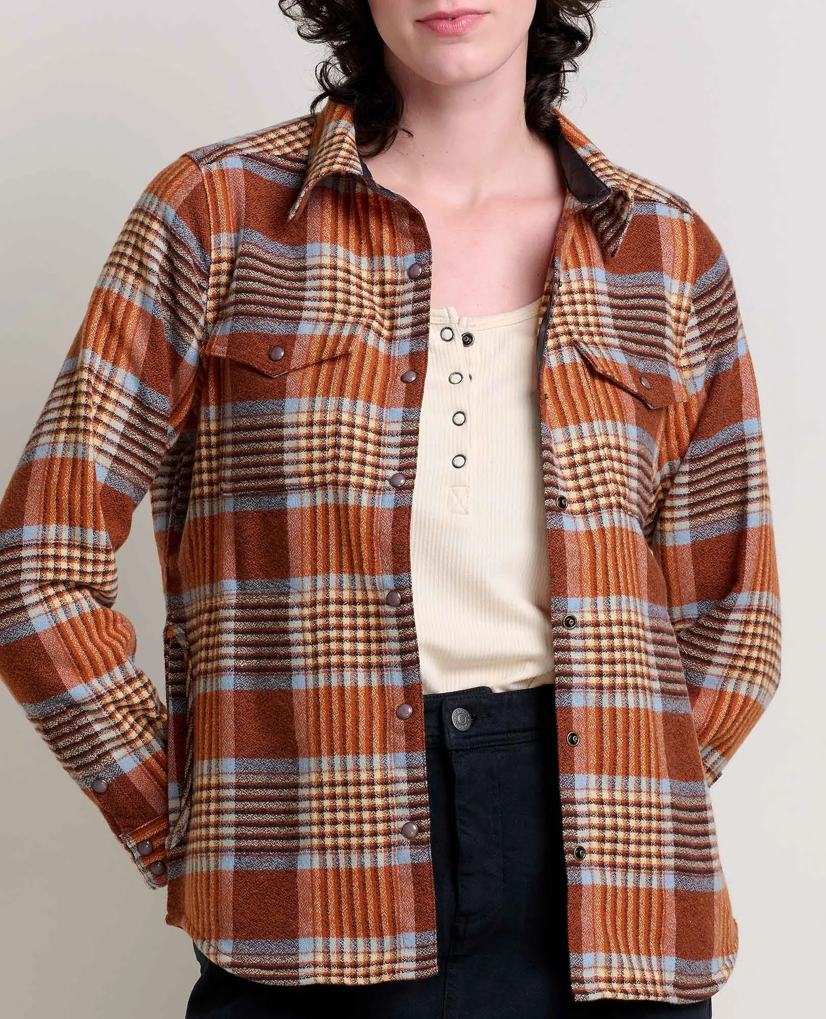Folk Yeah Shirt Jacket sold by TOAD&CO product image thumbnail 3