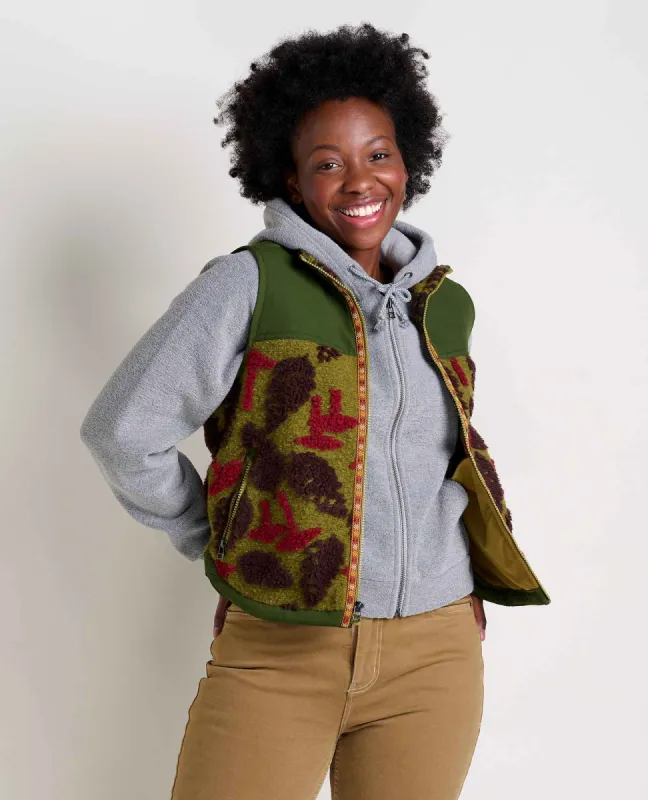 Women's Sespe Sherpa Vest sold by TOAD&CO
