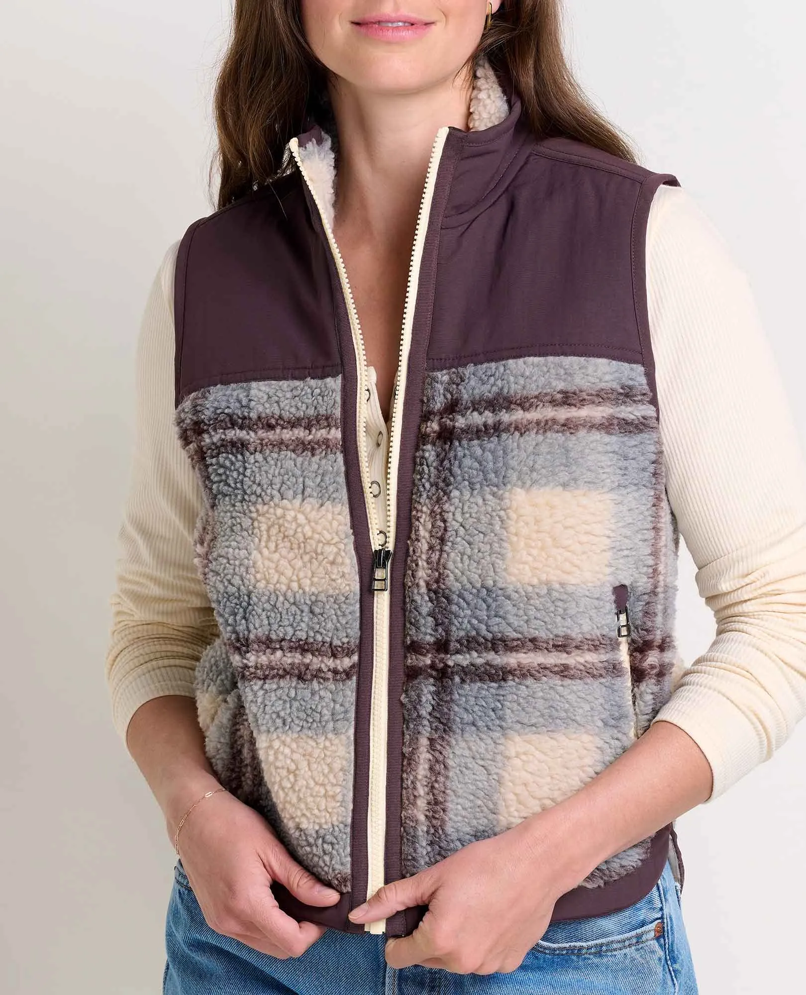 Women's Sespe Sherpa Vest sold by TOAD&CO product image thumbnail 3